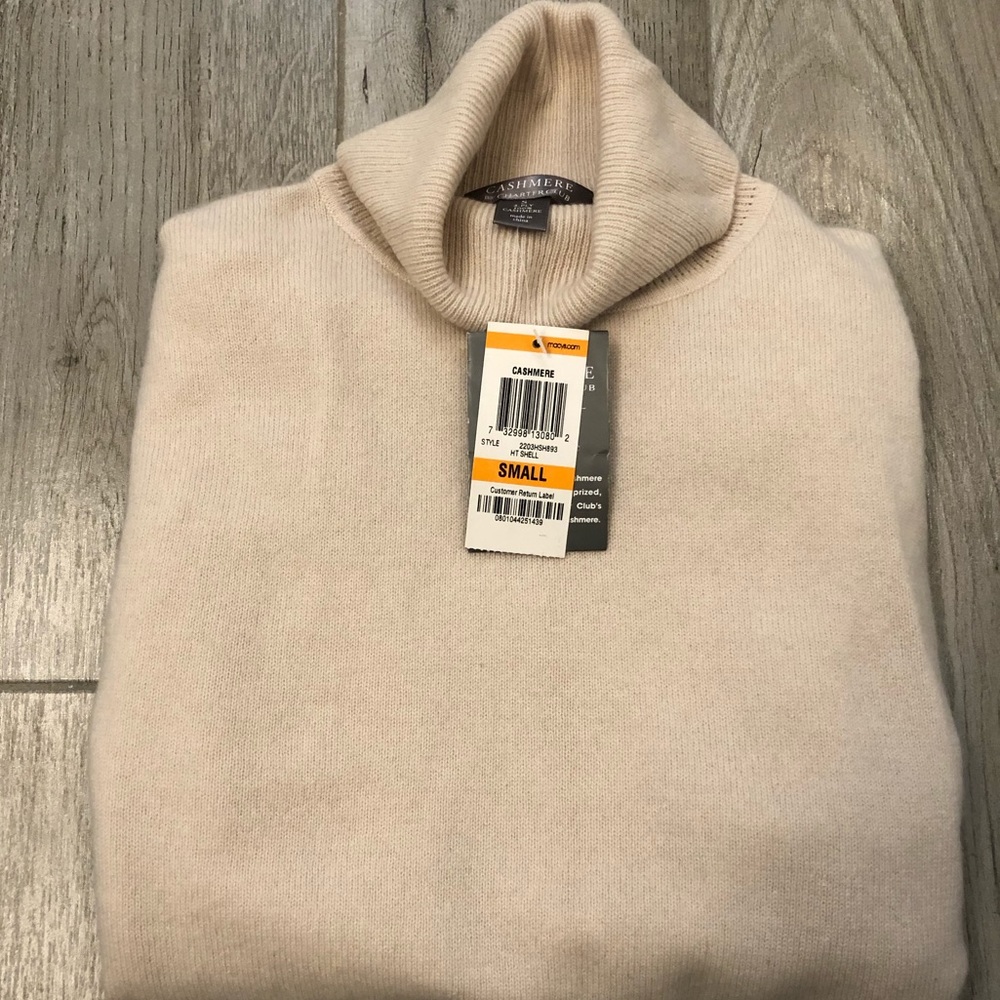 Cashmere Turtleneck Sweater (Women’s) Size Small